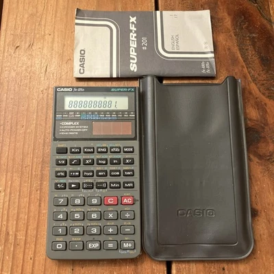 Casio Scientific Calculator FX-115D Super FX Solar Plus for Math and Science - Image 1 of 4
