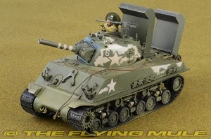 Forces of Valor 1:32 M4(105) HVSS Sherman US Army 711th Tank Btn #6 w/Deep - Picture 1 of 8
