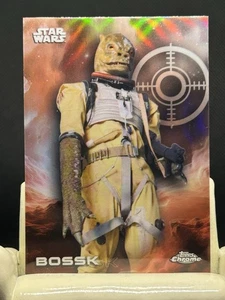 BOSSK 2025 Topps Chrome Star Wars Rainbow REFRACTOR #108 Empire Strikes Back - Picture 1 of 2