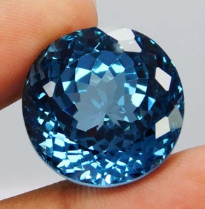 Certified 48.65 Ct Natural Blue Green Sapphire – Brilliant High Quality Gemstone - Picture 1 of 8