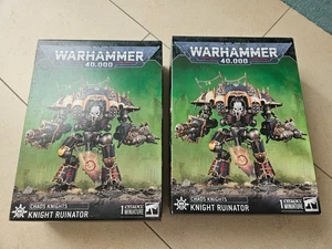 Warhammer 40k, 2x Chaos Knights Ruinator Abhorrent. Original, OVP, (vergriffen) - Bild 1 von 4