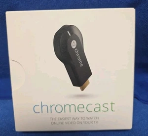 GOOGLE CHROMECAST 1. GENERATION H2G2-42 STREAMING MEDIA PLAYER - Bild 1 von 4