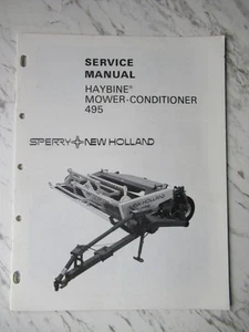 Sperry New Holland 495 Haybine Mäher-Aufbereiter Werkstatt Service Handbuch - Bild 1 von 9