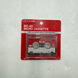 Vintage Realistic MC-60 Micro Cassette 44-640B - Bild 1 von 2