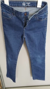 Used Girls Wonder Nation Straight Jeans Size 10 Adjustable Waist #10141 - Picture 1 of 6