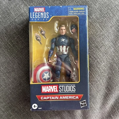 Figura de acción Capitán América tiene que ser la serie Marvel Legends (nueva - caja dañada) Foto 1 de 4