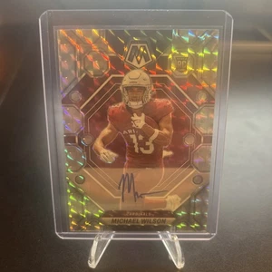 2023 Panini Mosaic Michael Wilson Rookie Scripts Auto #RS-MW Cardinals RC - Picture 1 of 2