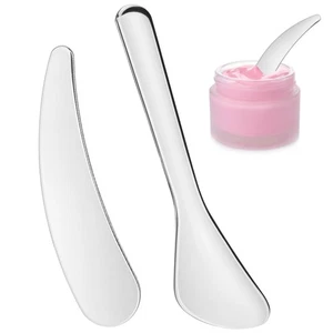 2 Piezas Crema de Ojos Cuchara Novio Miss Pequeñas Espátulas para Cuidado de la Piel Cuidado de la Piel - Imagen 1 de 12