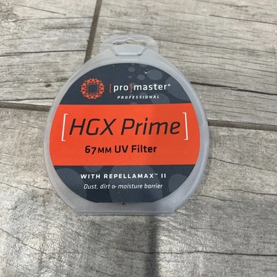 Promaster HGX Prime 67mm UV w/ Repellamax II w/ Case EXC!! - Image 1 of 3