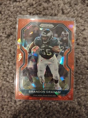 2020 Panini Prizm Brandon Graham #175 Red Prizm Philadelphia Eagles - Image 1 of 2