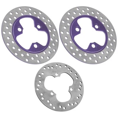 Front Rear Brake Disc Rotor fits Honda TRX450R Kick Start 2006 2007 2008 2009 - Image 1 of 4