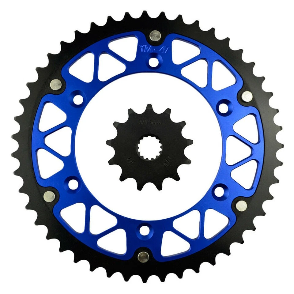 Kit de piñones delanteros y traseros 13T para Yamaha YZ125 1999-2004 WR125 1999-2003 Foto 1 de 1