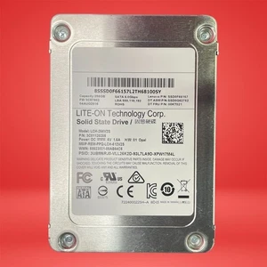 Lite-On 256GB 2.5" SATA SSD Solid State Hard Drive LCH-256V2S - Picture 1 of 7
