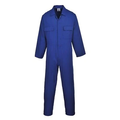 HS DISTRIBUTORS Portwest S999 Marineblauer Overall für Herren - robuster Arbeitskleidung Anzug, Large
