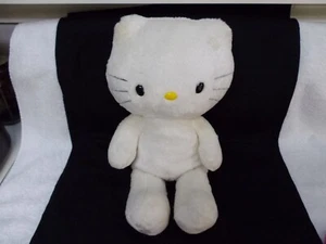 BAB Build a Bear 2010 White Hello Kitty 18" Stuffed Plush Animal - Picture 1 of 13