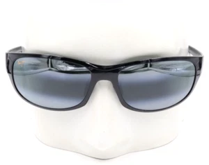 New Maui Jim Twin Falls Black Fade Neutral Gray Sunglasses 63mm 417-02J $249 - Picture 1 of 6