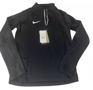 Nike Youth Dri-FIT Strike 23 Soccer 1/4 Zip Top Sz. M NEW DR2304-010 BLACK - Picture 1 of 2
