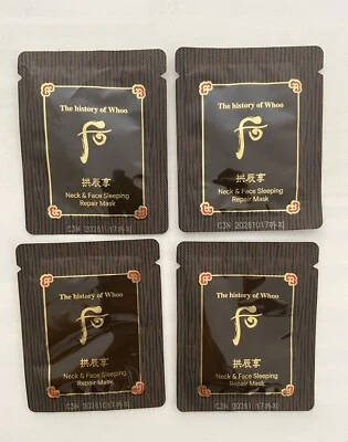 The history of Whoo Neck & Face Sleeping Repair Mask 2.5ml x 60pcs = 150ml - Image 1 of 4