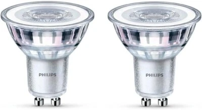 Philips GU10 LED Spot Bulb 3.5W 275lm Cool White Frosted Energy Saving 220V CE - Image 1 of 4