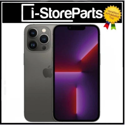 IPHONE 13 PRO MAX RICONDIZIONATO 128GB GRADO A++ NERO ORIGINALE APPLE RIGENERATO - Immagine 1 di 4