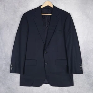 Giacca Brooks Brothers Blazer Uomo 40 Blu Loro Piana Lana Super 120s USA - Foto 1 di 23
