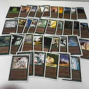 176 UNIQUE DIFFERENT MTG MAGIC THE GATHERING REVISED CARDS AS PICTURED. VG. - Picture 1 of 6