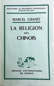 (Religione) M. Granet LA RELIGION DES CHINOIS -Paris 1951 - Imagen 1 de 1