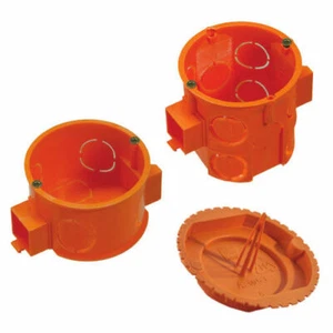 Caja de interruptores caja empotrada caja de derivación UP lata de dispositivo plana profunda tapa de yeso - Imagen 1 de 5