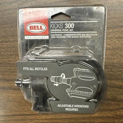 Bell Universal Fit - Pedales de bicicleta Comp - Se adapta a todas las bicicletas - Sellados y listos para usar Foto 1 de 4