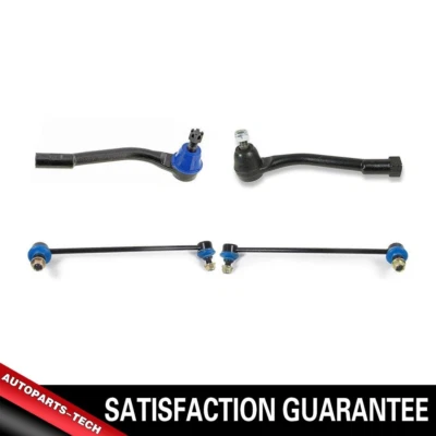 Barra estabilizadora Tierod con extremo de barra estabilizadora delantera Mevotech 4 piezas para Kia Sedona 2006-2014 Foto 1 de 4