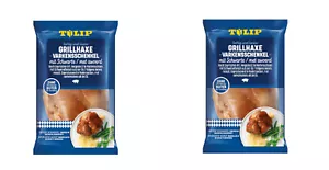 TULIP Grill-Haxe mit Schwarte 2x 600g Tafelfertig Kross Gegart Vakuumverpackt - Bild 1 von 4