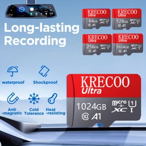 128GB 256GB 1TB Micro SD Card Memory Card TF Card with Free Adapter High Speed - Picture 1 of 20
