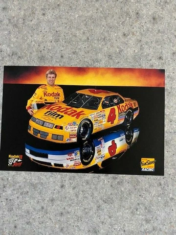 Vintage NASCAR Driver Postcard/Photo - Sterling Marlin 5x8 Cover
