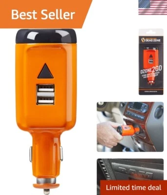 Durable 12V Ozone Car Freshener: Eliminate Odors for Elite Hunting Performance - Image 1 of 4