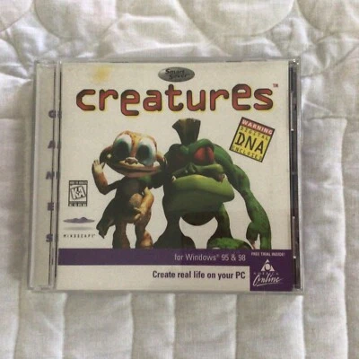 Creatures Virtual Pet PC CD-ROM Windows 98 / 95 The Learning Co 1998 - Image 1 of 3