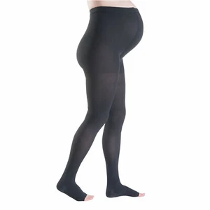 PANTIMEDIAS SIGVARIS MAGIC MG2 AT MATERNITY CL2 PUNTERA ABIERTA NEGRAS - Imagen 1 de 2