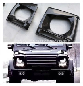 W463 G500 G500 G65 Eagle Eyes Headlight Cover Eye Lid Set For Mercedes Benz New - Picture 1 of 7