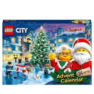 LEGO City 60381 Calendario Dell'Avvento 24 Caselle Nuovo Sigillato NEW - Foto 1 di 4