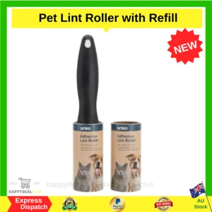 Roller Lint Hair Remover Sticky Dust Clothes Cleaning Refills Refill Handle Pet - Picture 1 of 4
