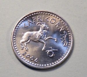 2006 Somaliland 10 Shilling Unc Coin Astrology Zodiac Capricorn The Sea Goat - Picture 1 of 2