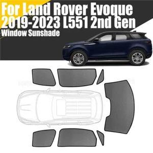 Magnetic Window Sunshade For Range Rover Evoque Mesh Windshield Frame Curtain - Bild 1 von 14