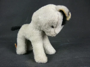 ALTES SCHUCO BIGO BELLO HEGI PLÜSCHTIER ESELCHEN 60er JAHRE 14cm GROß, 15cm LANG - Bild 1 von 7