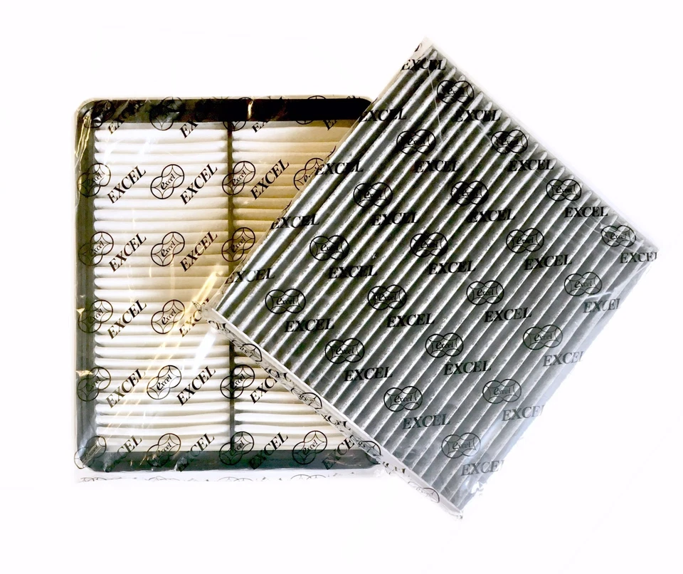 Juego combinado motor y filtro de aire de cabina carbonizado para Azera Sonata Cadenza Optima Foto 1 de 1