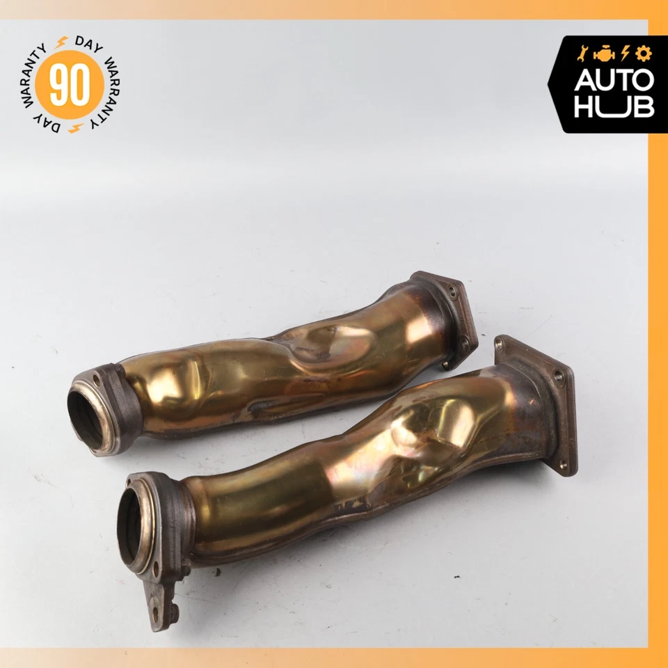 Juego de tubos de escape del motor derecho e izquierdo 12-19 Mercedes W166 ML63 AMG GL450 OEM Foto 1 de 4
