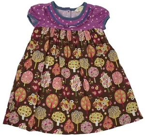 Vestido Matilda Jane Niñas 18-24 Meses Morado Marrón A Través de los Árboles Hacer Creer - Imagen 1 de 8