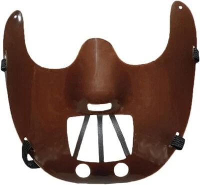 Silence of the Lambs Adult Hannibal Lecter Mask Plastic Halloween Horror - Image 1 of 2