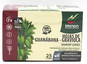 25 Teebeutel Hojas de Guanabana (Soursop Blätter Teebeutel) - Bild 1 von 1