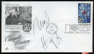 Neal Hefti d2008 signed autograph auto FDC Beckett Certified BAS Letter - Picture 1 of 3