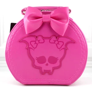 Borsa a tracolla Monster High Draculaura fiocco tracolla staccabile Skullete 2023 - Foto 1 di 17