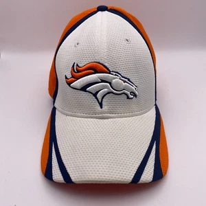 Denver Broncos Hat Cap Mens Medium Large New Era 39Thirty Fitted NFL Adult - Picture 1 of 6